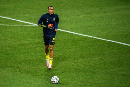 Robin Quaison of Sweden