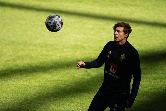 Victor Nilsson Lindelöf of the Swedish national football
