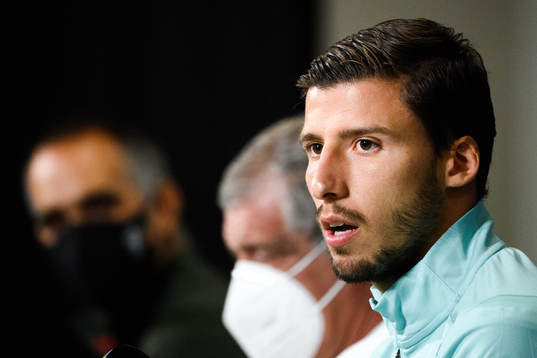 Ruben Dias of the Portuguese national football team