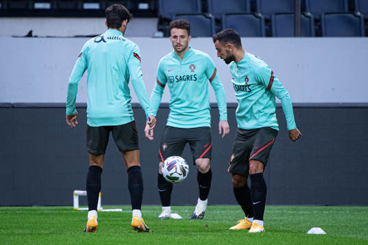 Bruno Fernandes of the Portuguese national football team