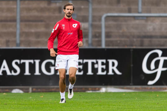 Degerfors Sebastian Olsson  fotbollsmatchen i Superettan