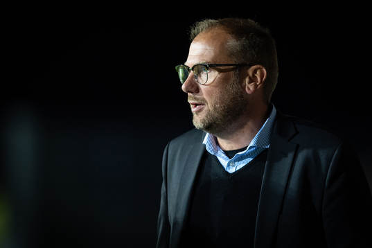 Halmstads tränare Magnus Haglund