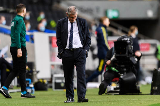 Head coach Fernando Santos of Portugal