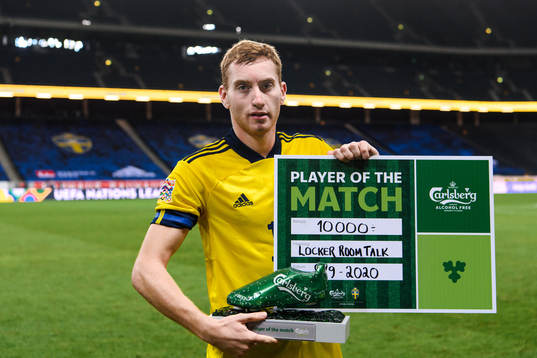 Dejan Kulusevski of Sweden awarded ”players of the
