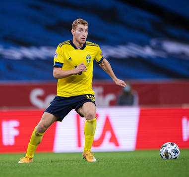 Dejan Kulusevski of Sweden