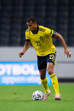 Robin Quaison of Sweden