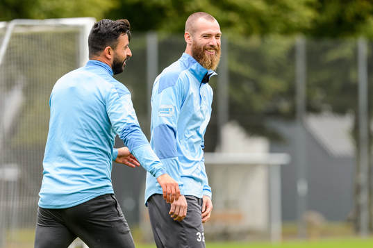 Behrang Safari och Jo Inge Berget