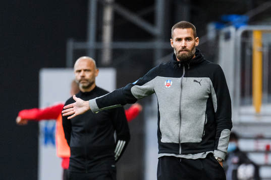 Helsingborgs tränare Olof Mellberg