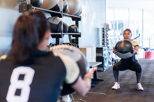 Sävehofs Jamina Roberts tränar