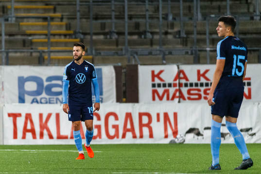 Malmö FFs Erdal Rakip deppar
