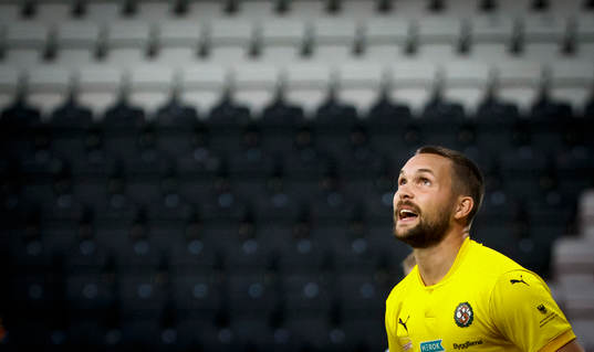 Örebros målvakt Oscar Jansson