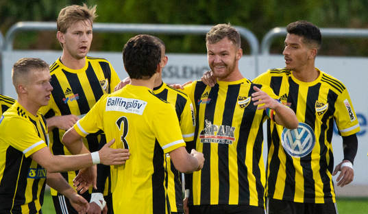 i matchen mellan IFK Hässleholm och Kristianstads FC i