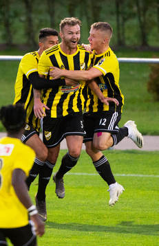 i matchen mellan IFK Hässleholm och Kristianstads FC i