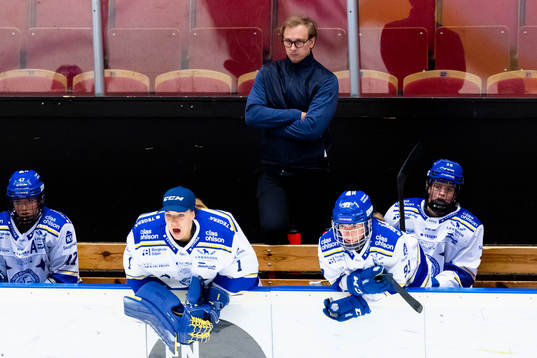 Leksands tränare Lars Stenmark