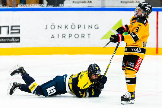 s Thea Johansson och Luleås Ebba Berglund