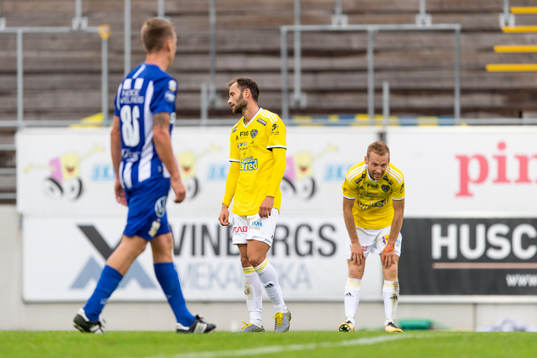 Falkenbergs Grégoire Amiot deppar