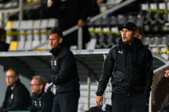 Mjällbys tränare Marcus Lantz