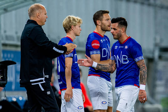 Dag-Eilev Fagermo, head coach of Vålerenga, Odin Thiago