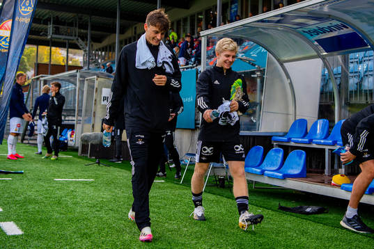 Filip Brattbakk and Edvard Tagseth of Rosenborg