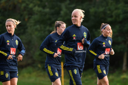 Caroline Seger of the Swedish women’s national football