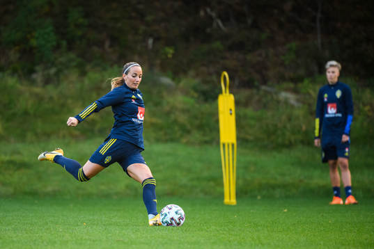 Kosovare Asllani of the Swedish women’s national football