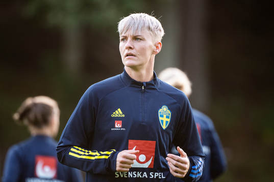 Nilla Fischer of the Swedish women’s national football