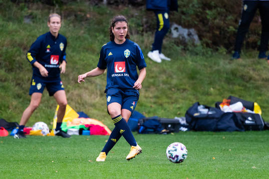 Loreta Kullashi of the Swedish women’s national football