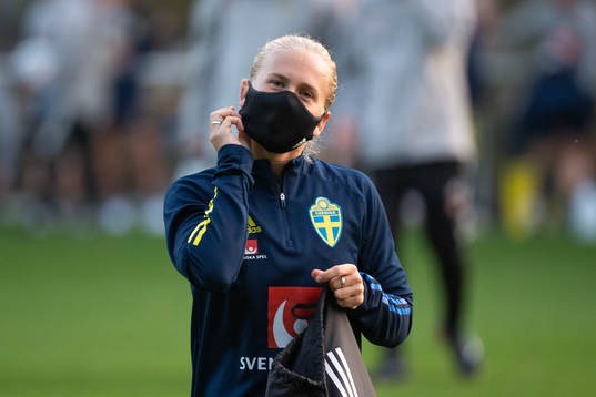 Filippa Curmark of the Swedish women’s national football