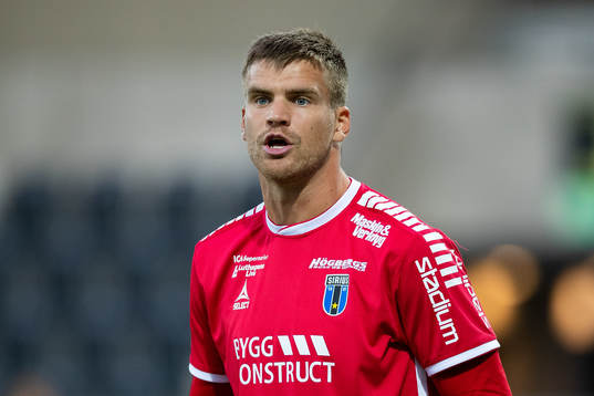 Sirius målvakt Lukas Jonsson