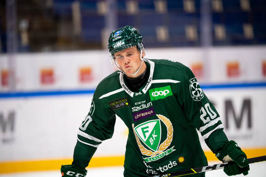 Färjestads Olle Lycksell deppar