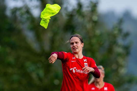 Goalkeeper Ida Norstrøm of the Norwegian women’s