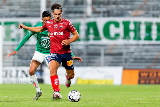 Jönköpings Amir Al-Ammari och Örgrytes Kevin Ackermann