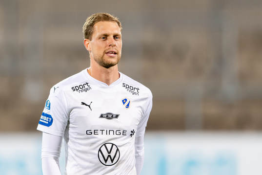 Halmstads målvakt Malkolm Nilsson Säfqvist