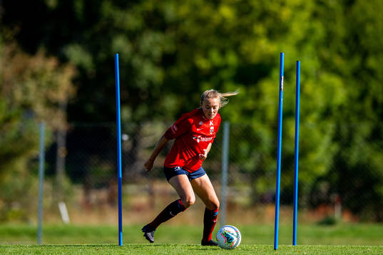 Synne Sofie Kinden Jensen of the Norwegian women’s