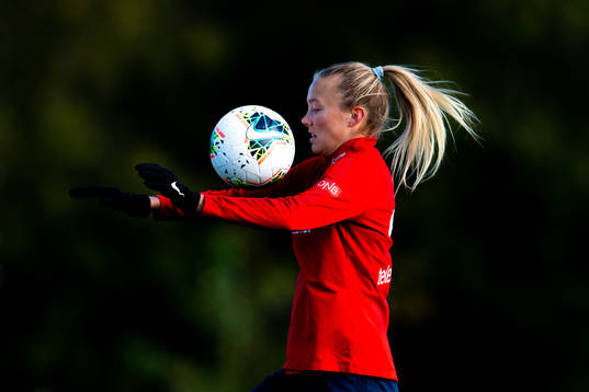 Synne Sofie Kinden Jensen of the Norwegian women’s