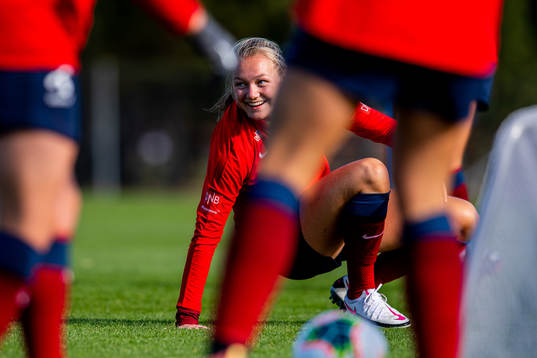 Frida Maanum of the Norwegian women’s national football