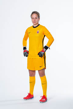 Goalkeeper Ida Norstrøm of the Norwegian women’s