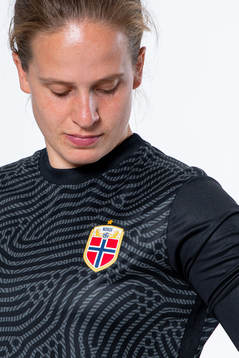 Goalkeeper Ida Norstrøm of the Norwegian women’s
