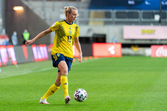 Amanda Ilestedt of Sweden