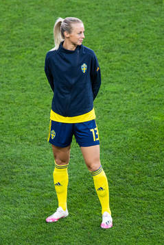 Amanda Ilestedt of Sweden