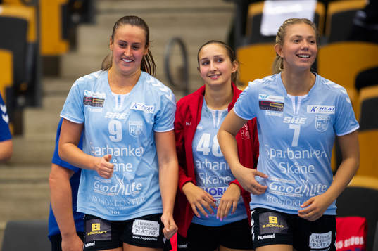 H65 Höörs Malin Sandberg, Saga Viberg och Linnea Pripp