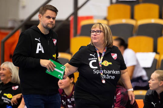 Lugis tränare Kenneth Andersson och målvaktstränare