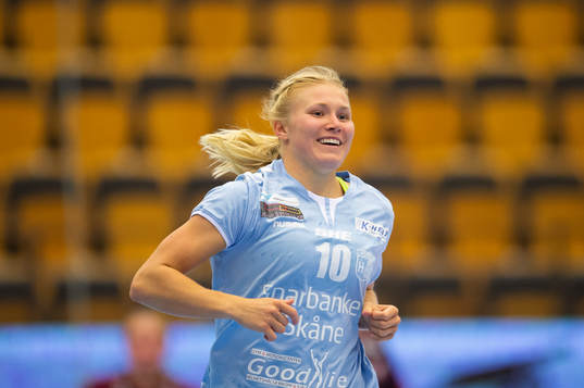 H65 Höörs Isabelle Andersson jublar