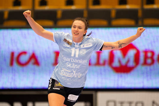 H65 Höörs Amelia Lundbäck jublar
