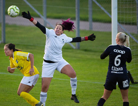 i dammatchen mellan FC Hessleholm och Näsum i Hässleholm