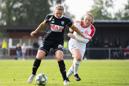 Brömöllas Tilda Agardius och Borgebys Mathilda Sjöström