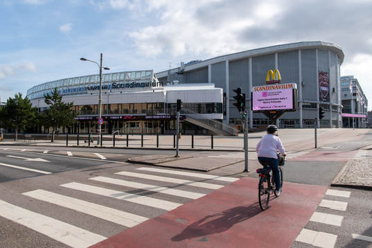 Tomt utanför Scandinavium