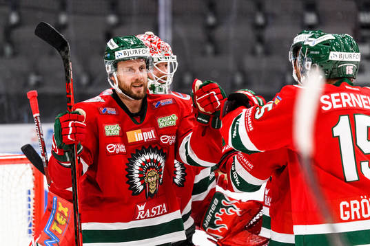 Frölundas Jan Mursak jublar