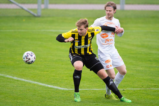 IFK Hässleholms Mattias Jönsson i matchen mellan IFK
