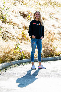 Norwegian track athlete Hedda Hynne poses for a portrait